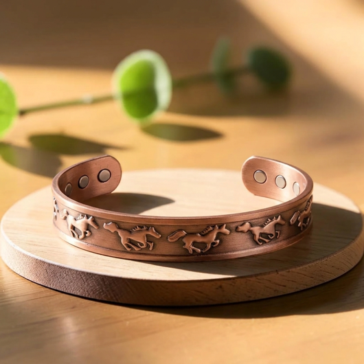 Horse Copper Bracelet