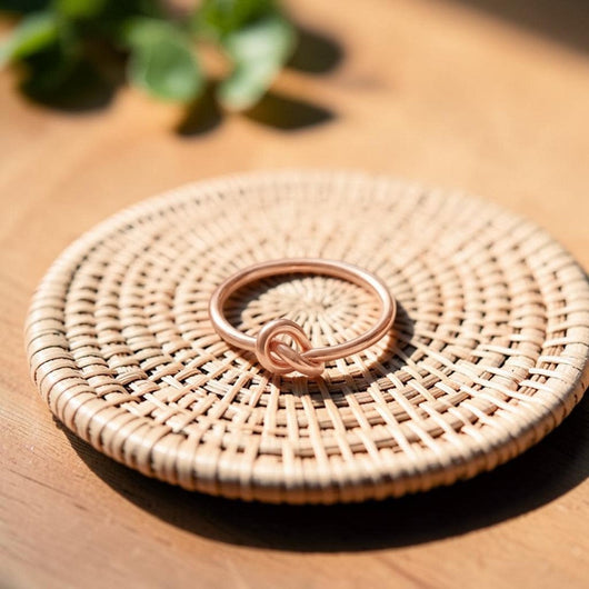 Lace Copper Ring