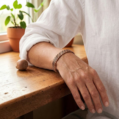 Lilium Copper Bracelet