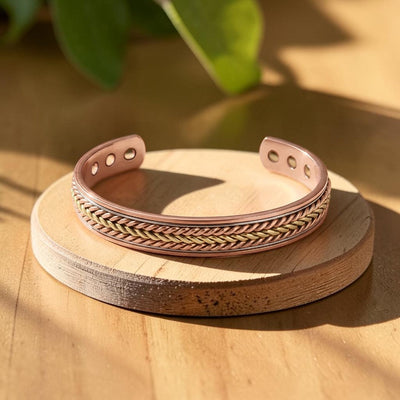 Weave Copper Bracelet