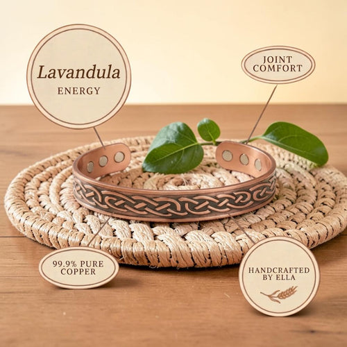 Lavandula Copper Bracelet