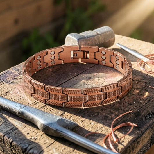 Rails Copper Bracelet