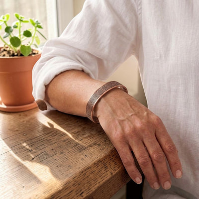 Orchis Copper Bracelet