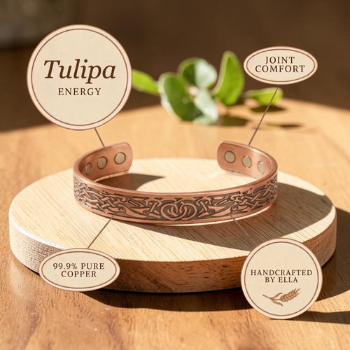 Tulipa Copper Bracelet