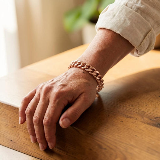 Cuffo Copper Men's Bracelet