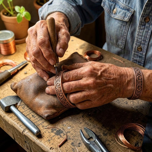 Rosa Copper Bracelet