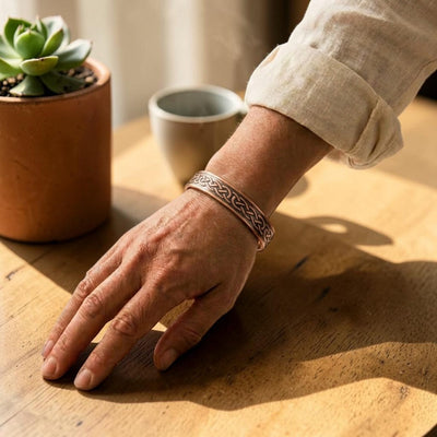Lavandula Copper Bracelet