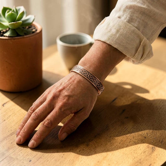 Lavandula Copper Bracelet