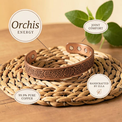 Orchis Copper Bracelet