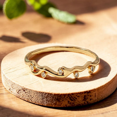 Ripple Copper Bracelet