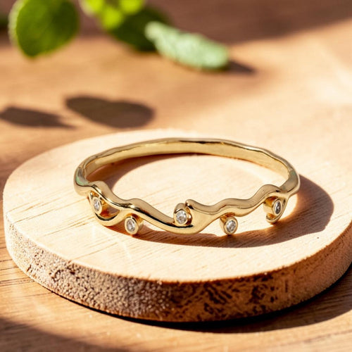 Ripple Copper Bracelet