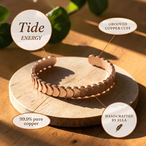 Tide Copper Bracelet