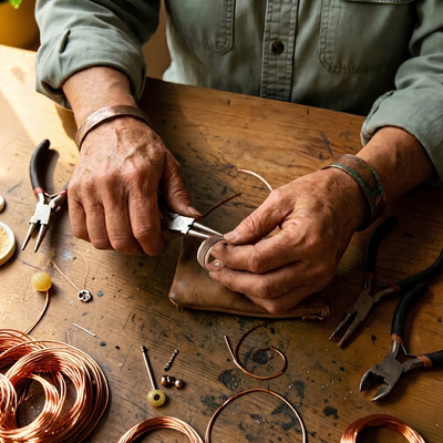 Arca Copper Ring