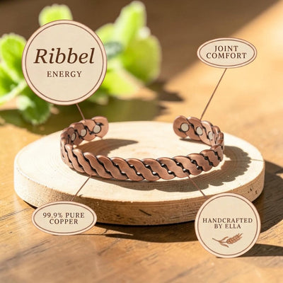 Ribbel Copper Bracelet