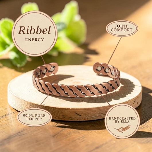 Ribbel Copper Bracelet