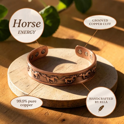 Horse Copper Bracelet