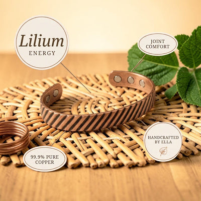 Lilium Copper Bracelet