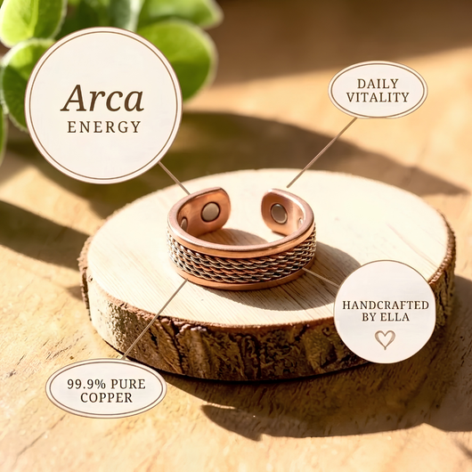 Arca Copper Ring