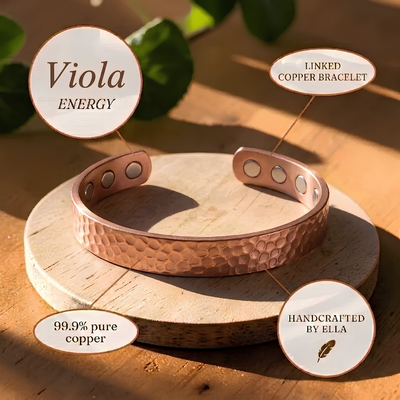 Viola Copper Bracelet