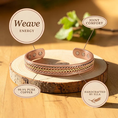Weave Copper Bracelet