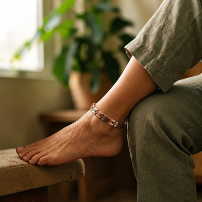Ferro Copper Anklet