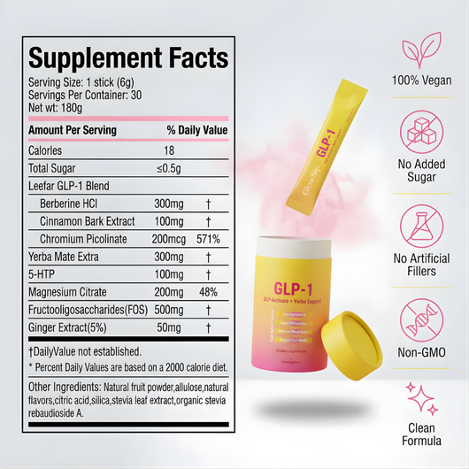 Kairo™ GLP-1 Cutting Mix Drink (Strawberry Açaí Flavour)