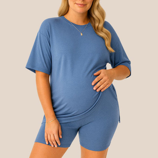 Two-Piece Maternity Summer Lounge Set