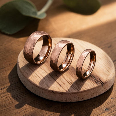 Dint Copper Ring