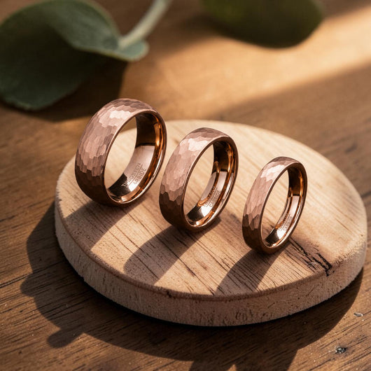 Dint Copper Ring