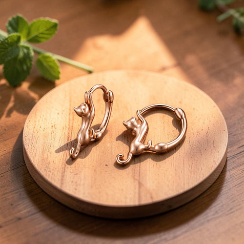 Kiln Copper Earrings