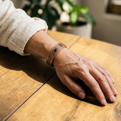 Flint Copper Bracelet