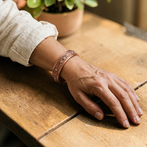 Sprig Copper Bracelet