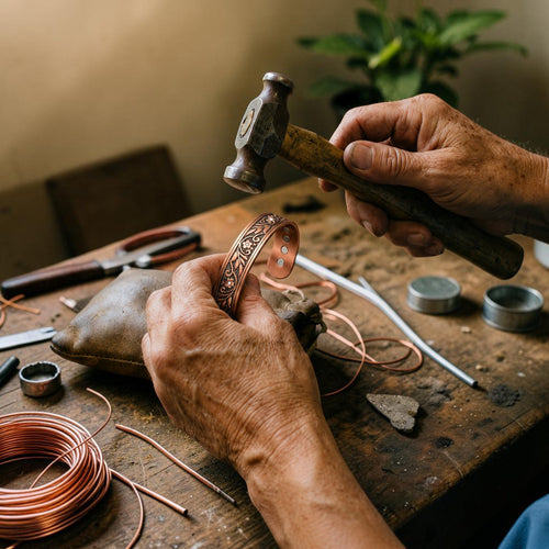 Sprig Copper Bracelet