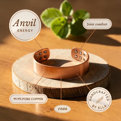 Anvil Copper Bracelet