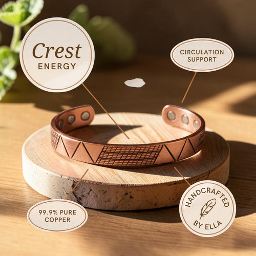 Crest Copper Bracelet
