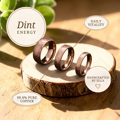Dint Copper Ring