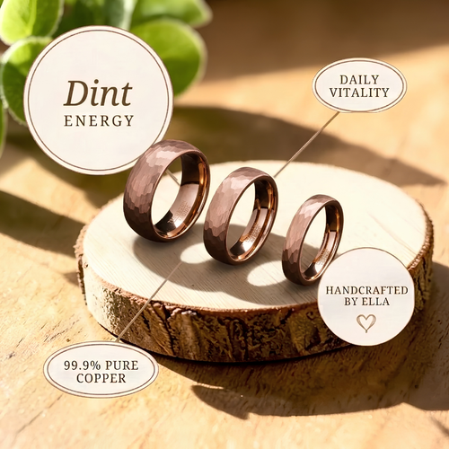 Dint Copper Ring