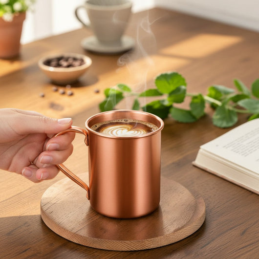 Copper Plain Mug 400ml