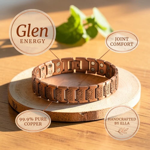Glen Men's Copper Bracelet