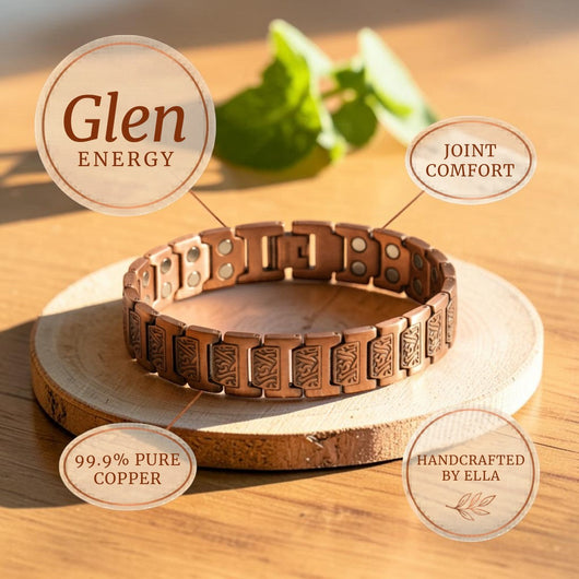 Glen Men's Copper Bracelet
