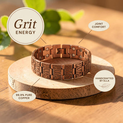 Grit Men's Copper Bracelet