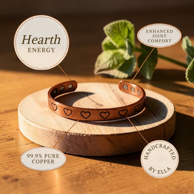 Hearth Copper Bracelet