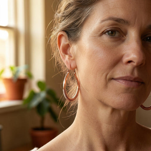 Creek Copper Earrings