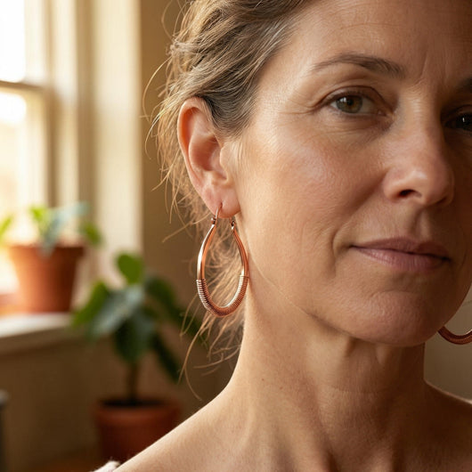 Creek Copper Earrings