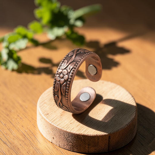 Petal Copper Ring