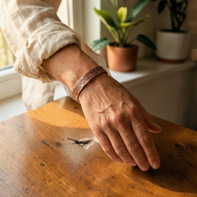Moss Copper Bracelet