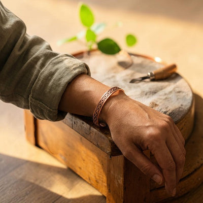 Current Copper Bracelet