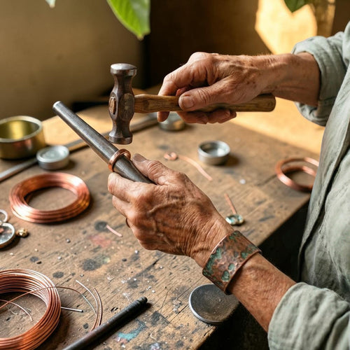 Tine Copper Ring