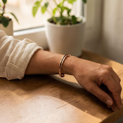 Vein Copper Bracelet