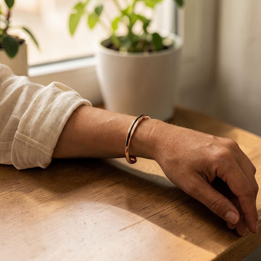 Vein Copper Bracelet